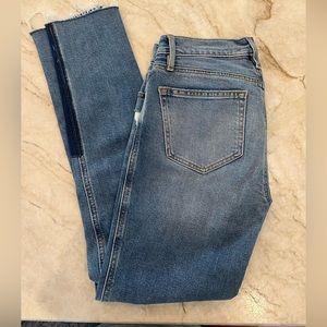 Lou & Grey Patchwork Denim with Fraying